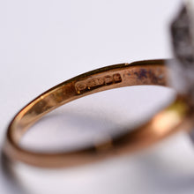 Load image into Gallery viewer, Vintage Marquise Shape Diamond Cluster Ring