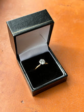 Load image into Gallery viewer, 1.10 carat (estimated) diamond solitaire ring