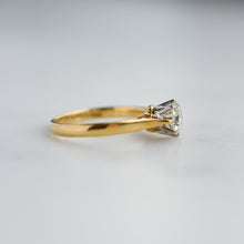 Load image into Gallery viewer, Vintage Diamond Solitaire Engagement Ring