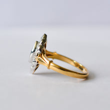 Load image into Gallery viewer, Marquise Diamond Cluster Ring