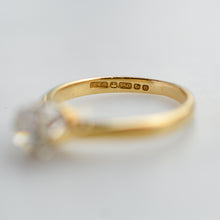 Load image into Gallery viewer, Vintage Diamond Solitaire Engagement Ring