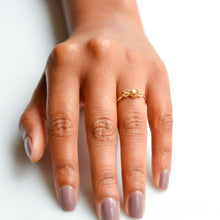 Load image into Gallery viewer, Victorian Stick Pin Conversion Ring with Diamond