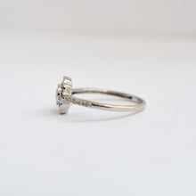 Load image into Gallery viewer, Cute Floral Style Diamond Dress Ring With Certification