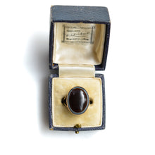 Load image into Gallery viewer, Rare Antique Banded Agate Ring