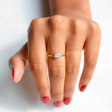 Load image into Gallery viewer, Romantic Art Deco Engagement Ring