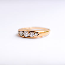 Load image into Gallery viewer, Edwardian Diamond Five Stone Ring