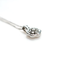 Load image into Gallery viewer, Floral Diamond Pendant & Chain