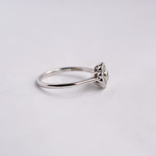 Load image into Gallery viewer, 18ct White Gold Diamond Cluster Engagement Ring