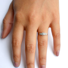 Load image into Gallery viewer, Art Deco Diamond Trilogy Ring