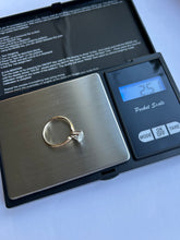 Load image into Gallery viewer, 1.10 carat (estimated) diamond  solitaire ring
