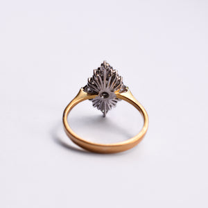 Vintage Diamond Cluster Ring