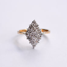 Load image into Gallery viewer, Vintage Diamond Cluster Ring
