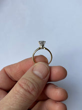 Load image into Gallery viewer, 1.10 carat (estimated) diamond  solitaire ring
