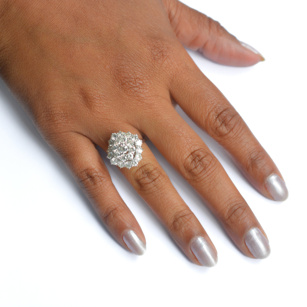 Vintage Diamond Cocktail Ring
