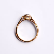 Load image into Gallery viewer, Old Cut Cushion Diamond Engagement Ring
