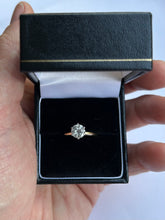 Load image into Gallery viewer, 1.10 carat (estimated) diamond  solitaire ring
