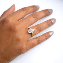 Load image into Gallery viewer, Vintage Diamond Cluster Ring
