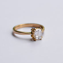 Load image into Gallery viewer, Emerald Cut Diamond Engagement Ring
