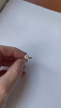 Load and play video in Gallery viewer, 1.10 carat (estimated) diamond  solitaire ring
