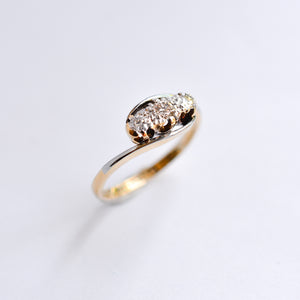 Vintage Diamond Trilogy Ring