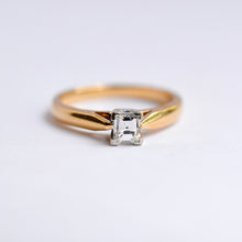 Load image into Gallery viewer, Historical  Millennium Cut Diamond Solitaire Ring
