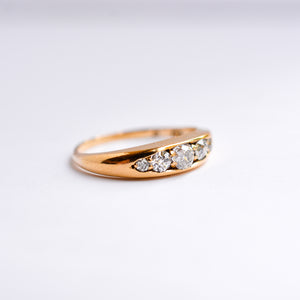 Edwardian Diamond Five Stone Ring