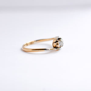 Vintage Diamond Trilogy Ring