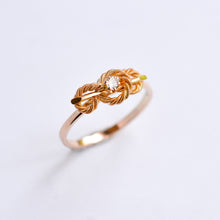 Load image into Gallery viewer, Victorian Stick Pin Conversion Ring with Diamond
