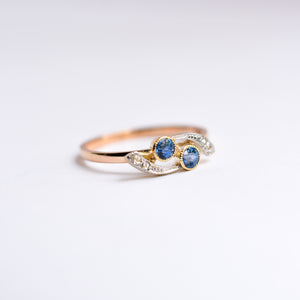 Victorian Sapphire & Diamond Ring