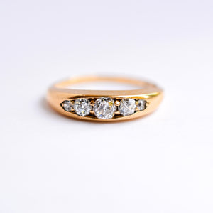 Edwardian Diamond Five Stone Ring