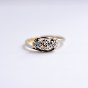 Vintage Diamond Trilogy Ring